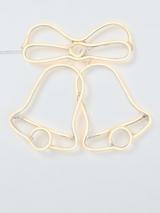 John Lewis Neon Bells Light, White
