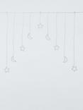 John Lewis 206 Multifunction LED Star/Moon Window Lights, Warm White
