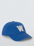 WOOD WOOD Double A Logo Cap, Galaxy Blue