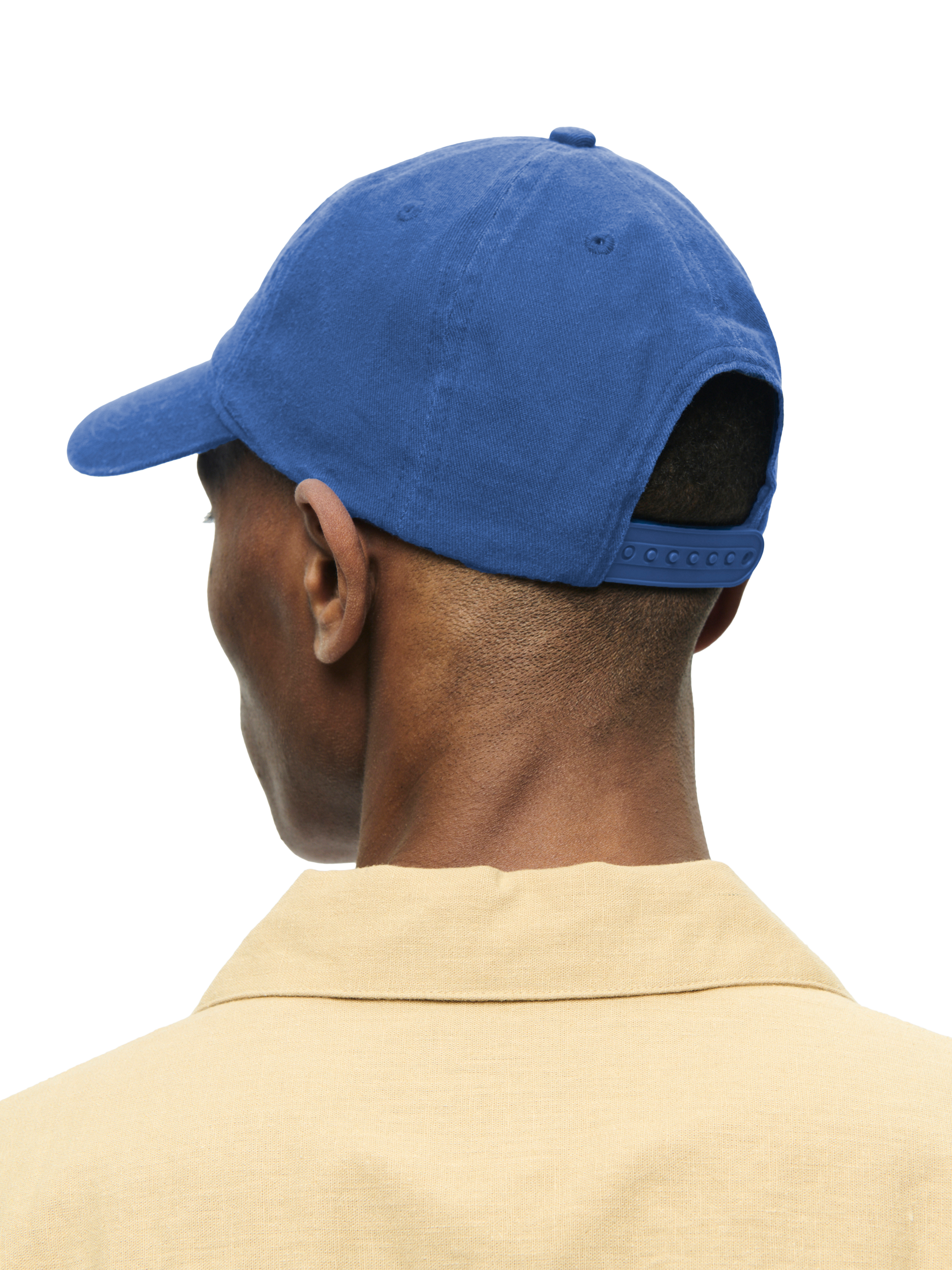 Product image 3 of 5, which shows WOOD WOOD Double A Logo Cap, Galaxy Blue