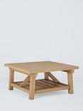 John Lewis Refectory Reclaimed Timber Square Coffee Table, Natural