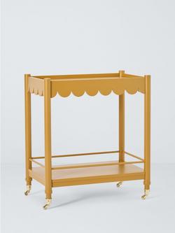 John Lewis Hem Drinks Trolley, Ochre, Ochre
