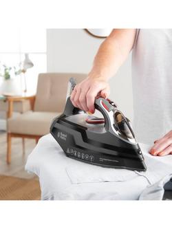 Russell Hobbs PowerSteam Ultra Iron, Black/Grey - view 2, Black/Grey