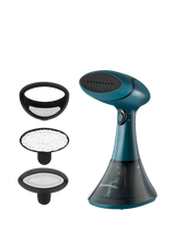 Russell Hobbs Steam Genie Handheld Clothes Steamer, Green/Black