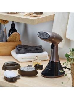 Russell Hobbs Steam Genie Aroma Handheld Clothes Steamer, Bronze - view 2, Bronze