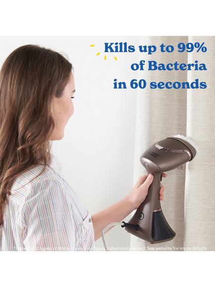 Russell Hobbs Steam Genie Aroma Handheld Clothes Steamer, Bronze - view 2, Bronze