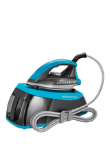 Russell Hobbs SteamPower Aqua Steam Generator Iron, Black/Blue