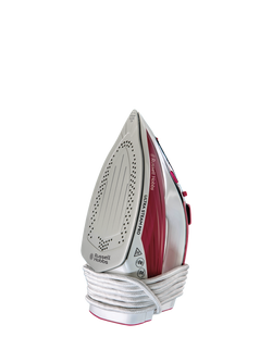 Russell Hobbs Ultra Steam Pro Iron, Red/White - view 2, Red/White
