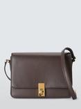John Lewis Leather Satchel Crossbody Bag