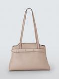 John Lewis Triple Compartment Leather Shoulder Bag