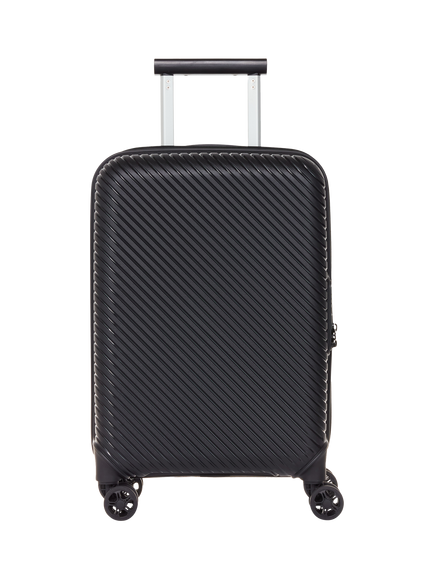Nere Bondi 4-Wheel Spinner 56cm Cabin Case, 35L, Black