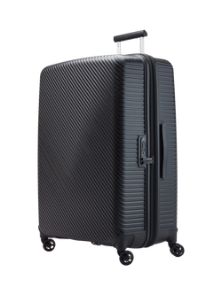 Nere Bondi 4-Wheel Spinner 80cm Expandable Large Suitcase, 140/156L - view 2, Black