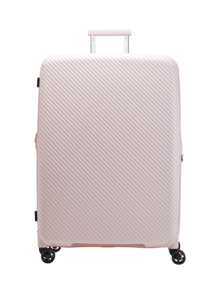 Nere Bondi 4-Wheel Spinner 80cm Expandable Large Suitcase, 140/156L, Pink