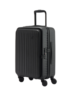 Nere Venture Dual Open 4-Wheel Spinner 56cm Cabin Case, 36L - view 2, Black