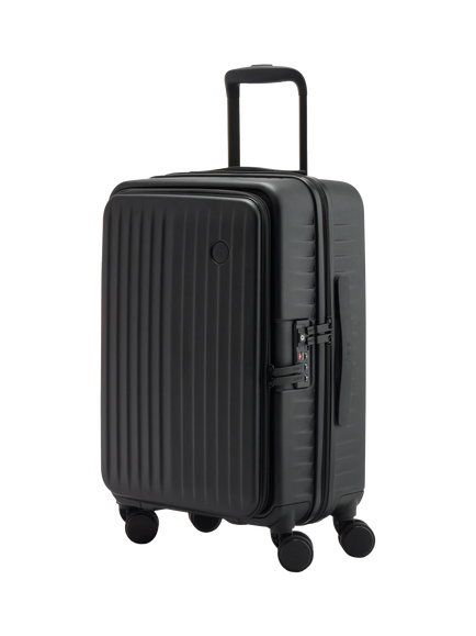 Nere Venture Dual Open 4-Wheel Spinner 56cm Cabin Case, 36L - view 2, Black