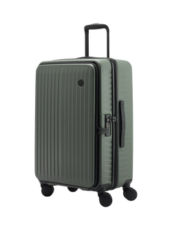 Nere Venture Dual Open 4-Wheel Spinner 66cm Medium Suitcase, 59L - view 2, Khaki