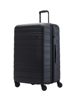 Nere Stori 4-Wheel Large 75cm Expandable Suitcase - view 2, Black
