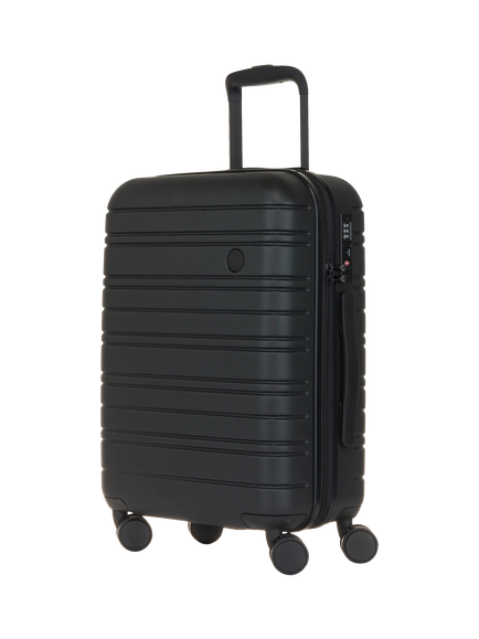 Nere Stori 4-Wheel Spinner 55cm Cabin Case, 31L - view 2, Black