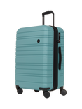 Nere Stori 4-Wheel Spinner 65cm Expandable Medium Suitcase, 63/75L, Mineral
