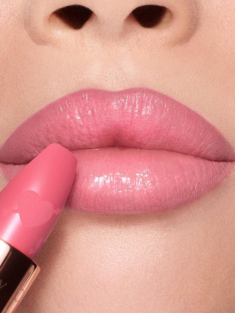Product image 3 of 7, which shows Charlotte Tilbury Pillow Talk Love Effect Lipstick, Kiss Talk