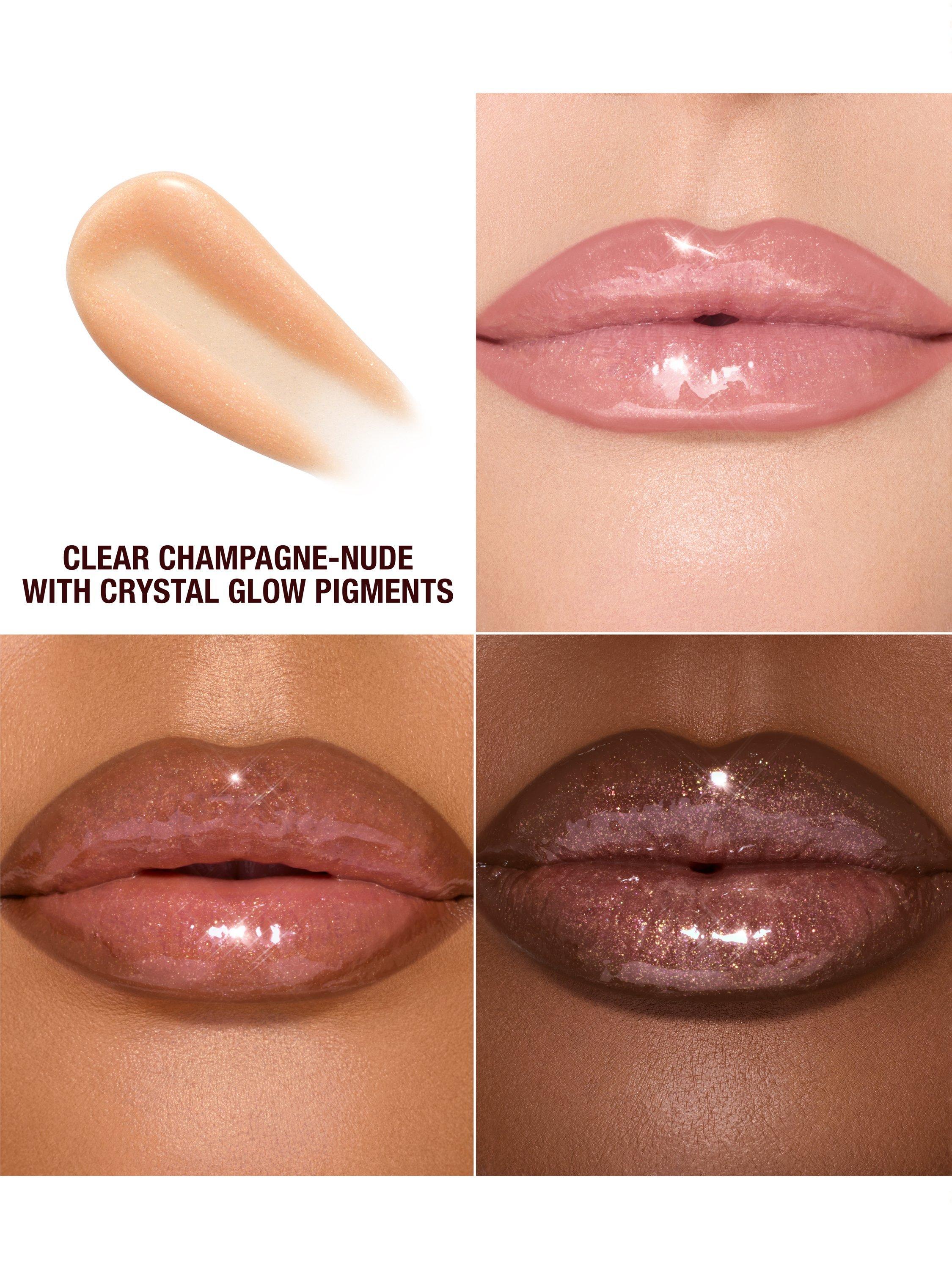 Product image 3 of 8, which shows Charlotte Tilbury Big Lip Plumpgasm, Nudegasm Diamonds