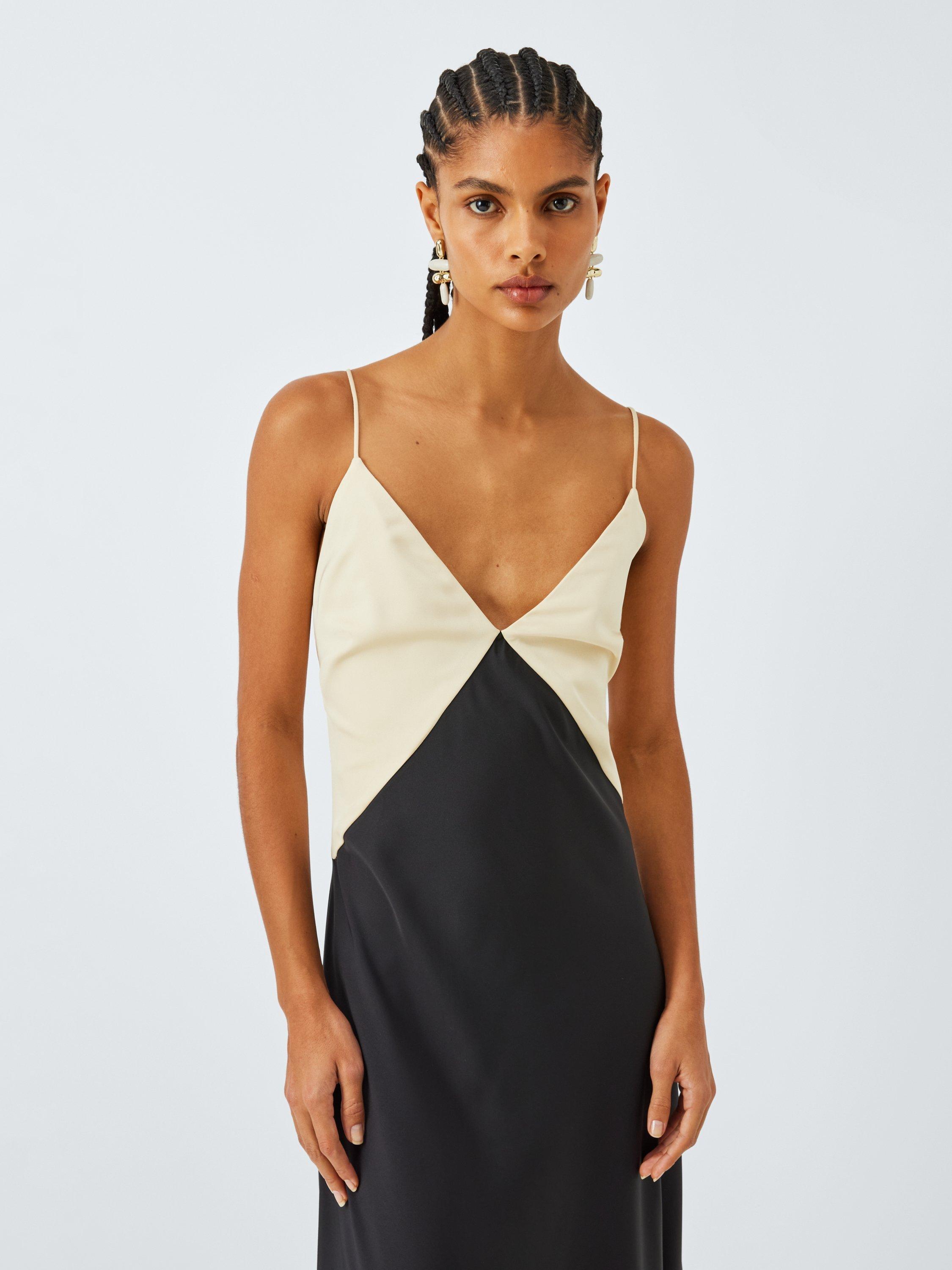 Product image 4 of 4, which shows John Lewis Pebble Drop Earrings, White/Gold