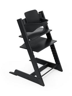 Stokke Tripp Trapp High Chair, Newborn Set and Baby Set² Bundle - view 2, Black