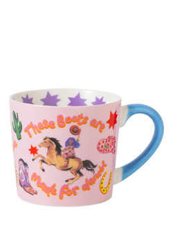 Eleanor Bowmer Dancing Horse New Bone China Mug, 300ml, Multi, Multi