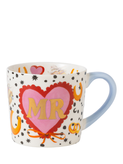 Eleanor Bowmer 'Mr' New Bone China Mug, 300ml, Multi, Multi