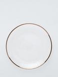 John Lewis Glass Charger Plate, 30.5cm, Champagne