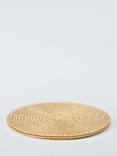 John Lewis Sparkle Round Braided Placemats, Set of 4, Gold