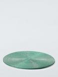 John Lewis Sparkle Round Braided Placemats, Set of 4, Green