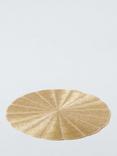 John Lewis Scallop PVC Placemats, Set of 2, Gold