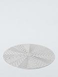 John Lewis Cut-Out Snowflake PVC Placemats, Set of 2, Silver