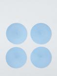 John Lewis ANYDAY Round Braided Placemats, Set of 4, Haze Blue