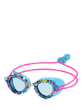 Speedo Kids' Seashell Print Swimming Goggles, Ditsy/Celeste