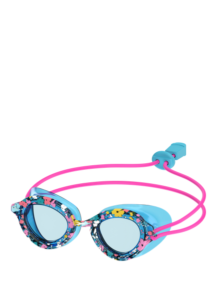 Speedo Kids' Sunny G Seashell Print Swimming Goggles, Ditsy/Celeste, Ditsy/Celeste
