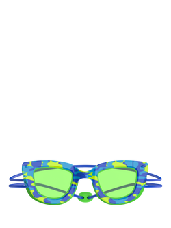Speedo Kids' Sunny G Sunny Sea Print Swimming Goggles, Blue/Green, Blue/Green