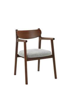 John Lewis Pierro Dining Chair, Walnut