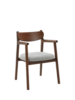 John Lewis Pierro Dining Chair, Walnut, Walnut