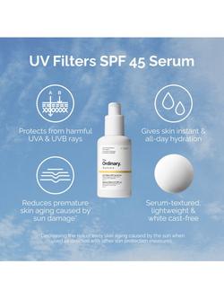The Ordinary Suncare UV Filters SPF 45 Serum, 60ml - view 2, 
