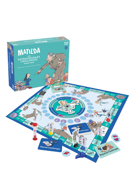 University Games Matilda The Extraordinary Challenges Board Game - view 2, Multi
