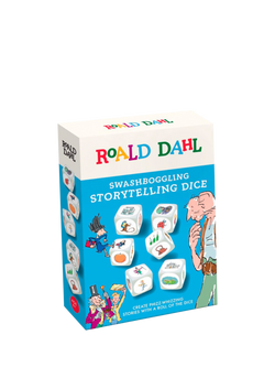 University Games Roald Dahl Swashboggling Storytelling Dice Game, Multi