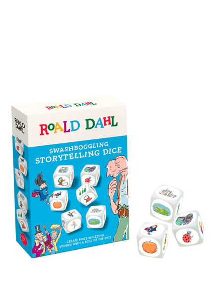 University Games Roald Dahl Swashboggling Storytelling Dice Game - view 2, Multi