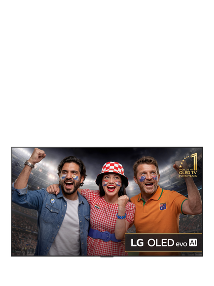LG OLED55G54LW (2025) OLED evo HDR 4K Ultra HD Smart AI TV, 55 inch with Dolby Atmos & One Wall Design, Satin Silver, Satin Silver