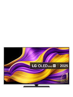 LG OLED55G56LS (2025) OLED evo HDR 4K Ultra HD Smart AI TV, 55 inch with Dolby Atmos, Stand Version, Satin Silver, Satin Silver