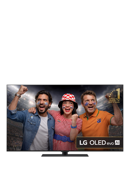 LG OLED55G56LS (2025) OLED evo HDR 4K Ultra HD Smart AI TV, 55 inch with Dolby Atmos, Stand Version, Satin Silver, Satin Silver