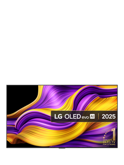LG OLED65G54LW (2025) OLED evo HDR 4K Ultra HD Smart AI TV, 65 inch with Dolby Atmos & One Wall Design, Satin Silver, Satin Silver