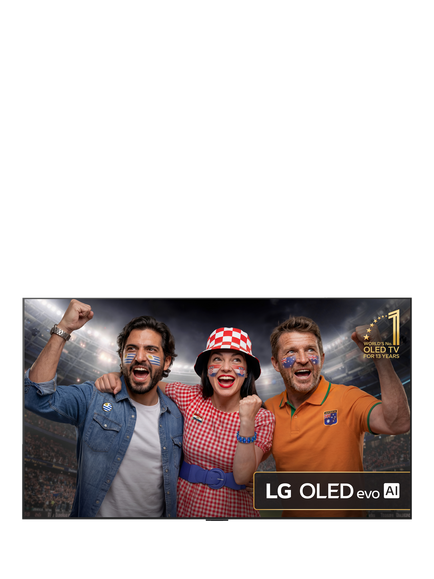 LG OLED65G54LW (2025) OLED evo HDR 4K Ultra HD Smart AI TV, 65 inch with Dolby Atmos & One Wall Design, Satin Silver, Satin Silver