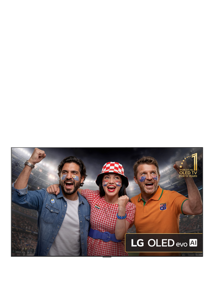LG OLED83G54LW (2025) OLED evo HDR 4K Ultra HD Smart AI TV, 83 inch with Dolby Atmos & One Wall Design, Light Satin Silver, Light Satin Silver